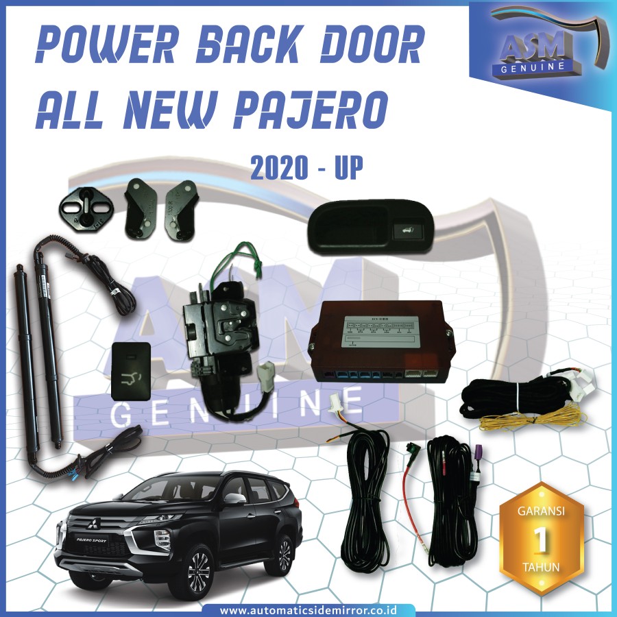Power Back Door / Pintu Bagasi Elektrik All New Pajero Sport 2021