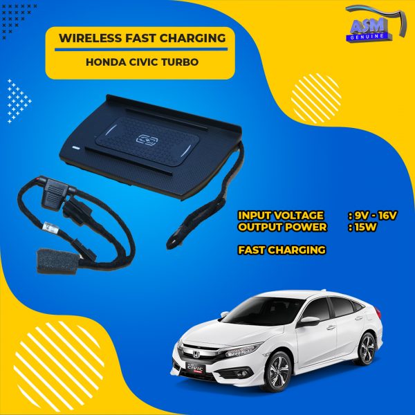 Wireless Fast Charging Honda Civic Turbo