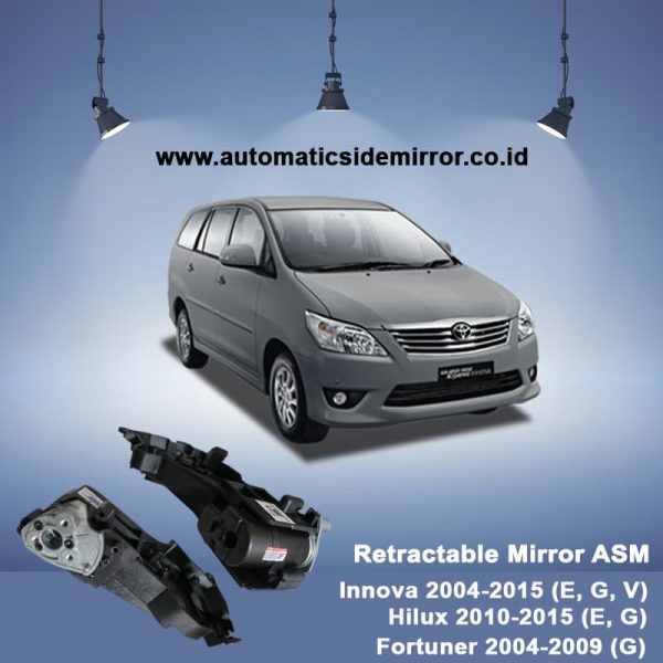 Retract Spion Lipat Grand Innova Hilux Fortuner