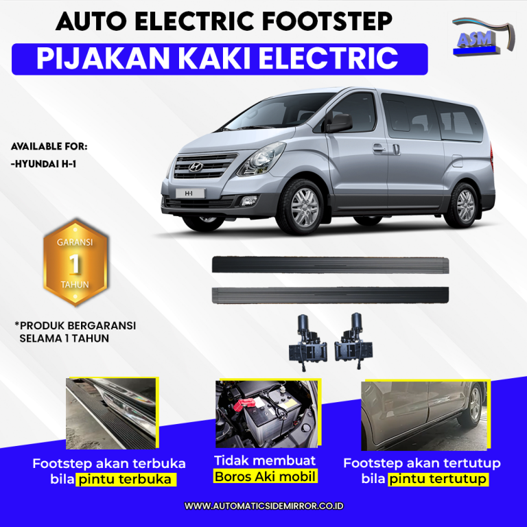 Footstep Pijakan Kaki Otomatis Hyundai H1