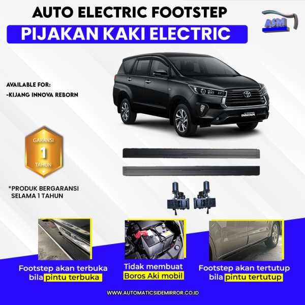 Footstep Pijakan Kaki Otomatis Innova Reborn 2016+