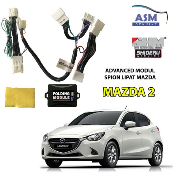 Modul Auto Retract Spion Lipat Mazda 2 2018