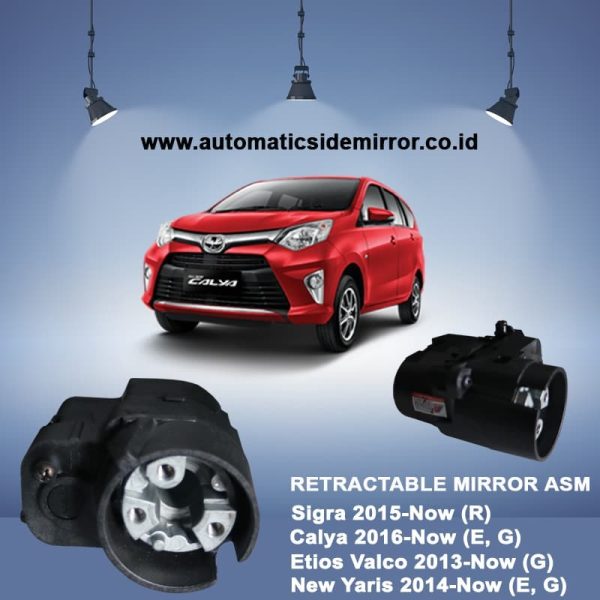 Mirror Kit Folding Spion Lipat Otomatis Calya Sigra