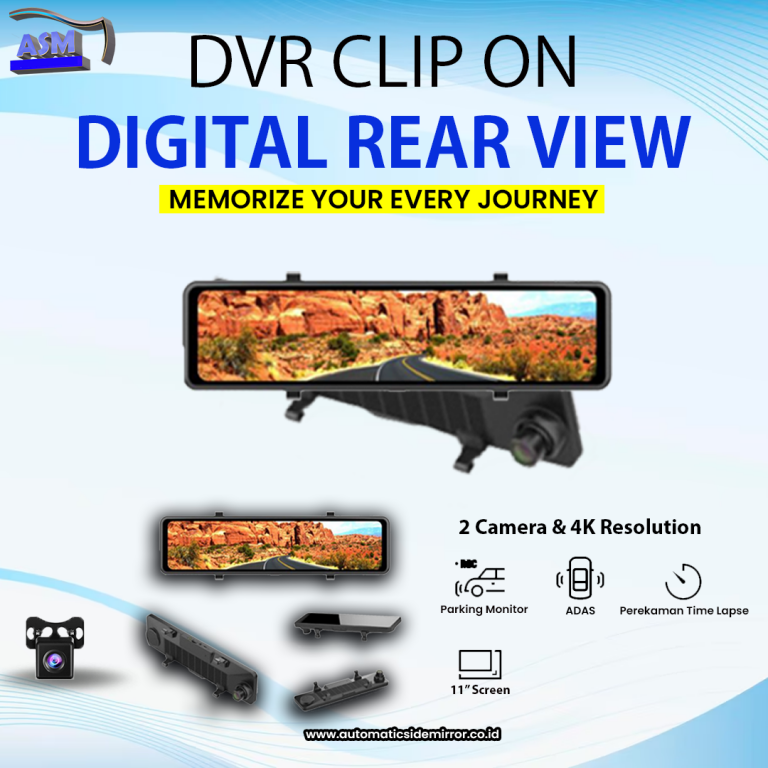 CAR DVR 2 CAMERA CLIP ON