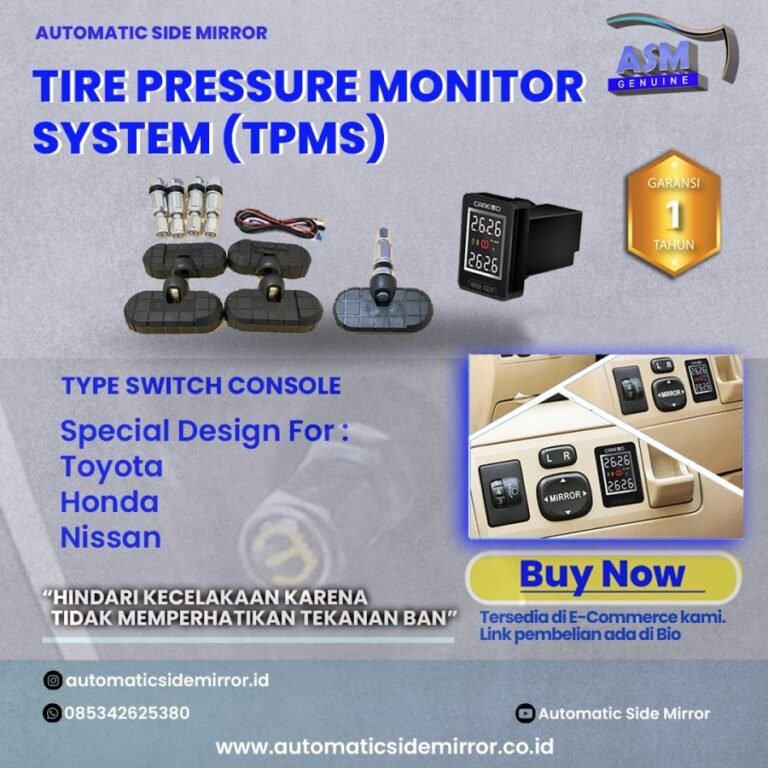 TPMS - Tire Pressure Monitoring System Mobil Honda Toyota Nissan ...