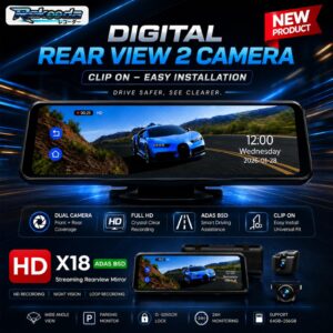 Rekooda Dashcam DVR Spion Tengah