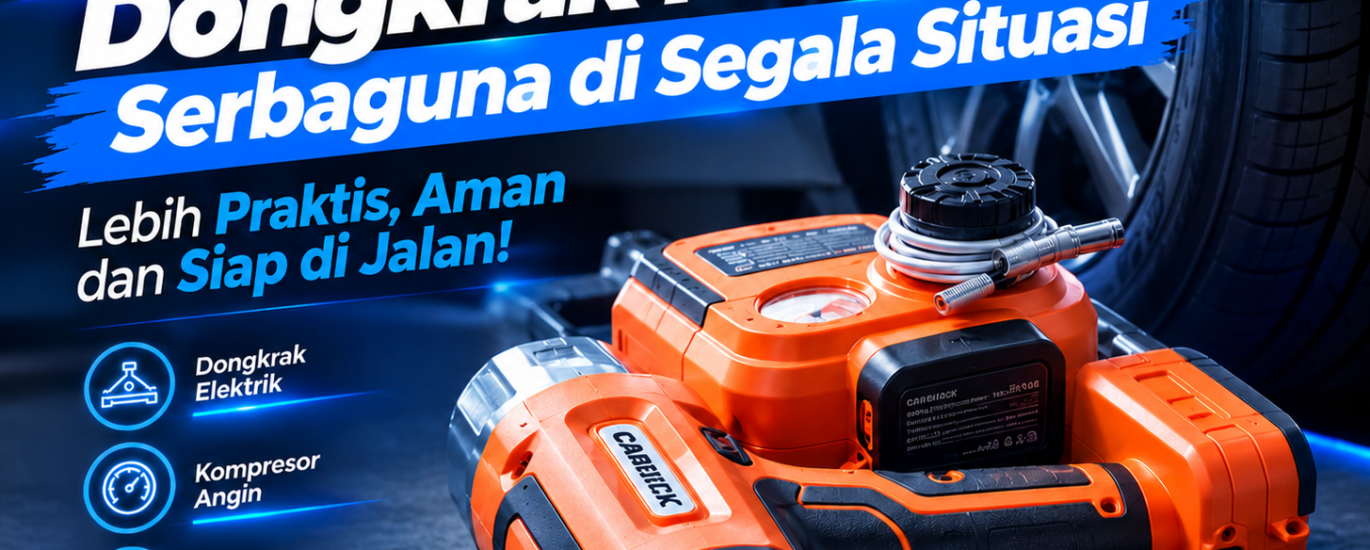 Dongkrak Hidrolik Elektrik Mobil